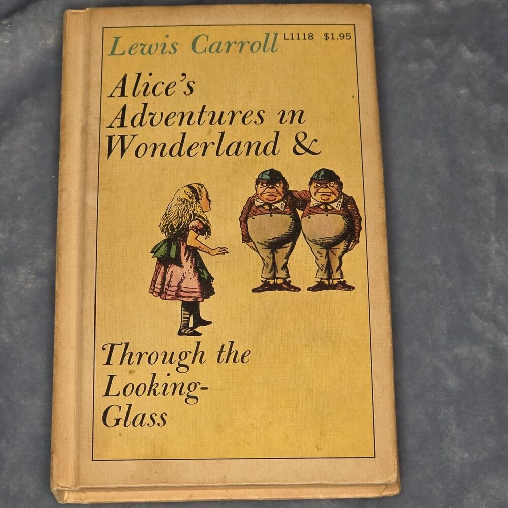 Alice's Adventures in Wonderland Through the Looking Glass Lewis Carroll 1960 PB